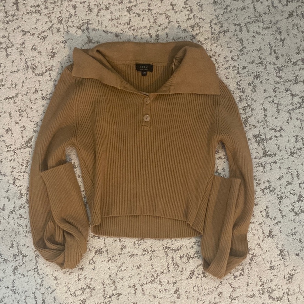 Collared long sleeve shirt